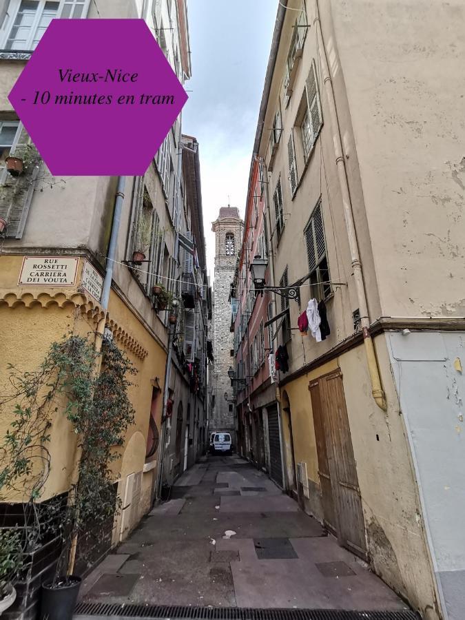 Studio - 1 Minute De La Plage Et De La Promenade Des Anglais Nice Eksteriør billede
